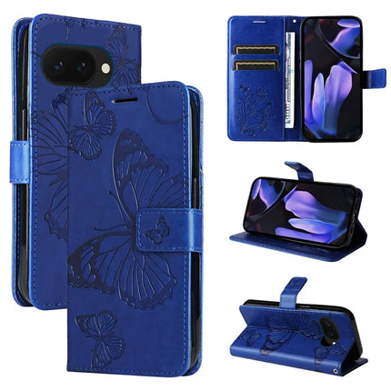 For Google Pixel 9a Case Butterfly Leather Phone Cover