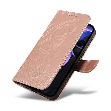 For Google Pixel 9a Case Butterfly Pattern Leather Wallet Flip Phone Cover