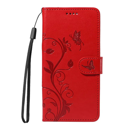 For Google Pixel 9a Case Flower Pattern PU Leather Wallet Phone Cover