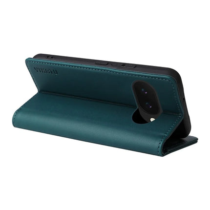 YIKATU YK-001 For Google Pixel 9a Case Stand Leather Phone Cover Strong Magnetic Closure