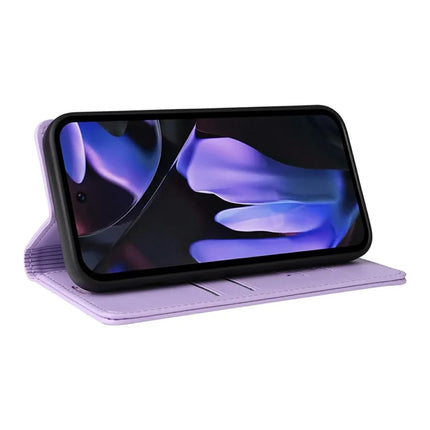 YIKATU YK-001 For Google Pixel 9a Case Stand Leather Phone Cover Strong Magnetic Closure