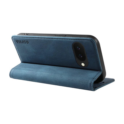 YIKATU YK-004 For Google Pixel 9a Case Leather Skin-Touch Phone Cover Magnetic Auto-Absorbed
