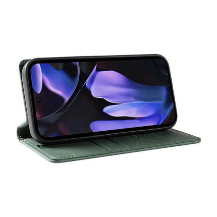 YIKATU YK-004 For Google Pixel 9a Case Leather Skin-Touch Phone Cover Magnetic Auto-Absorbed
