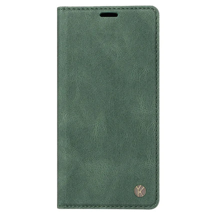 YIKATU YK-004 For Google Pixel 9a Case Leather Skin-Touch Phone Cover Magnetic Auto-Absorbed