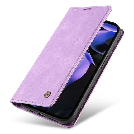 YIKATU YK-004 For Google Pixel 9a Case Leather Skin-Touch Phone Cover Magnetic Auto-Absorbed