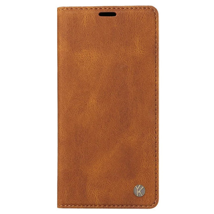 YIKATU YK-004 For Google Pixel 9a Case Leather Skin-Touch Phone Cover Magnetic Auto-Absorbed