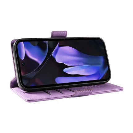 YIKATU YK-005 For Google Pixel 9a Case PU Leather Wallet Phone Cover Skin Touch Feeling