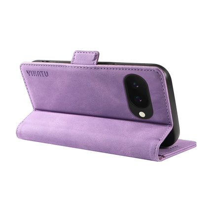 YIKATU YK-005 For Google Pixel 9a Case PU Leather Wallet Phone Cover Skin Touch Feeling
