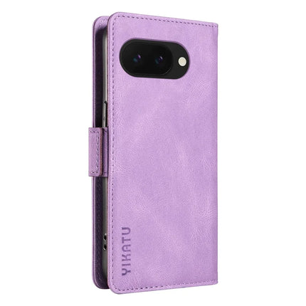 YIKATU YK-005 For Google Pixel 9a Case PU Leather Wallet Phone Cover Skin Touch Feeling