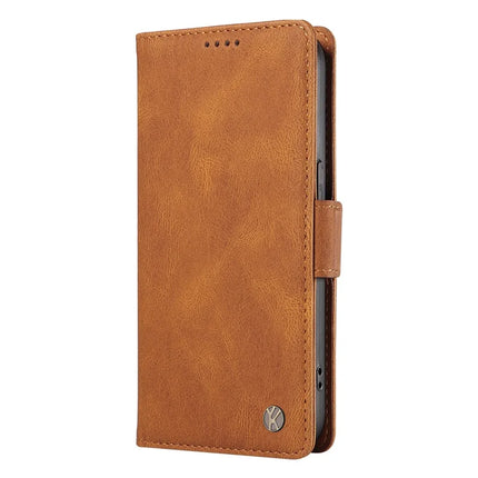 YIKATU YK-005 For Google Pixel 9a Case PU Leather Wallet Phone Cover Skin Touch Feeling
