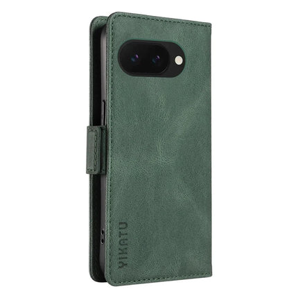 YIKATU YK-005 For Google Pixel 9a Case PU Leather Wallet Phone Cover Skin Touch Feeling