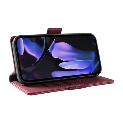 YIKATU YK-005 For Google Pixel 9a Case PU Leather Wallet Phone Cover Skin Touch Feeling