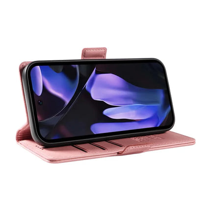 YIKATU YK-005 For Google Pixel 9a Case PU Leather Wallet Phone Cover Skin Touch Feeling