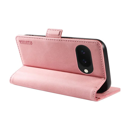YIKATU YK-005 For Google Pixel 9a Case PU Leather Wallet Phone Cover Skin Touch Feeling