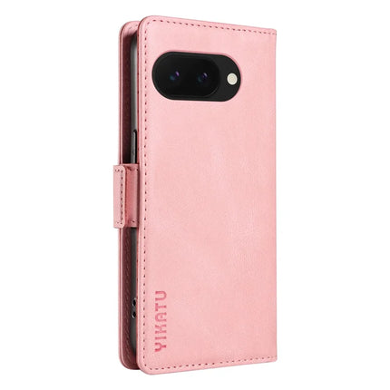 YIKATU YK-005 For Google Pixel 9a Case PU Leather Wallet Phone Cover Skin Touch Feeling