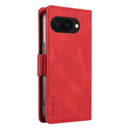 YIKATU YK-005 For Google Pixel 9a Case PU Leather Wallet Phone Cover Skin Touch Feeling