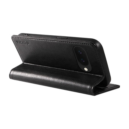 YIKATU YK-006 For Google Pixel 9a Case Magnetic Closure Leather Phone Cover Litchi Texture