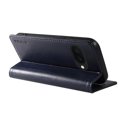 YIKATU YK-006 For Google Pixel 9a Case Magnetic Closure Leather Phone Cover Litchi Texture