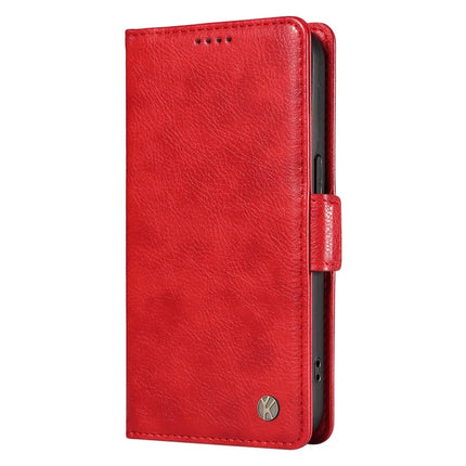 YIKATU YK-007 For Google Pixel 9a Case Side Buckle PU Leather Phone Cover Litchi Texture