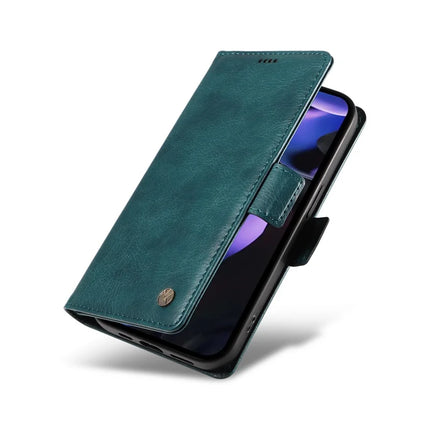 YIKATU YK-007 For Google Pixel 9a Case Side Buckle PU Leather Phone Cover Litchi Texture