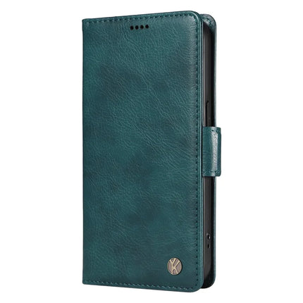 YIKATU YK-007 For Google Pixel 9a Case Side Buckle PU Leather Phone Cover Litchi Texture