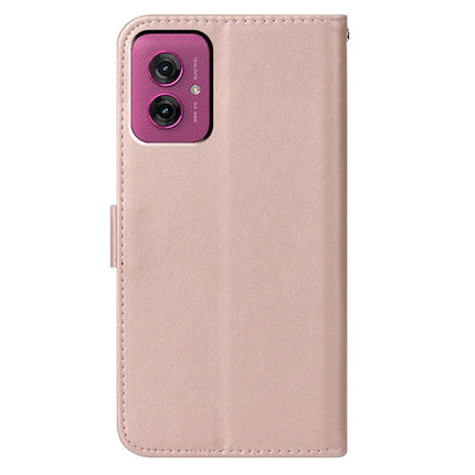 For Motorola Moto G55 5G Case with Card Holder PU Leather Flip Wallet Phone Cover