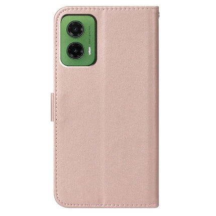 For Motorola Moto G35 5G Case with Card Holder PU Leather Flip Wallet Phone Cover