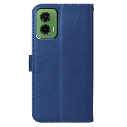 For Motorola Moto G35 5G Case with Card Holder PU Leather Flip Wallet Phone Cover