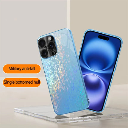 For iPhone 16 Pro Max Cover Dazzling Color Style Shockproof Phone Case