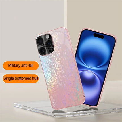 For iPhone 16 Pro Max Cover Dazzling Color Style Shockproof Phone Case