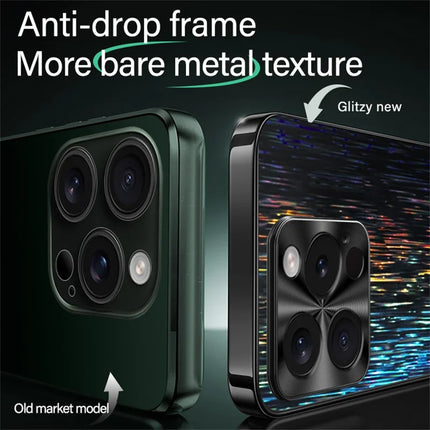 For iPhone 16 Pro Max Cover Dazzling Color Style Shockproof Phone Case