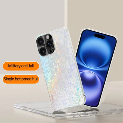 For iPhone 16 Pro Max Cover Dazzling Color Style Shockproof Phone Case