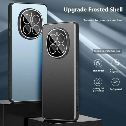 For Honor Magic7 5G Case PC+TPU Matte Back Phone Cover with Lens Film