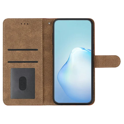 For OnePlus 13 Case Flip Leather Retro Phone Cover Lines Imprinted