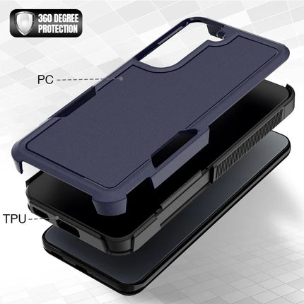 For Samsung Galaxy S22 5G Case 2-in-1 PC+TPU Shockproof Phone Cover