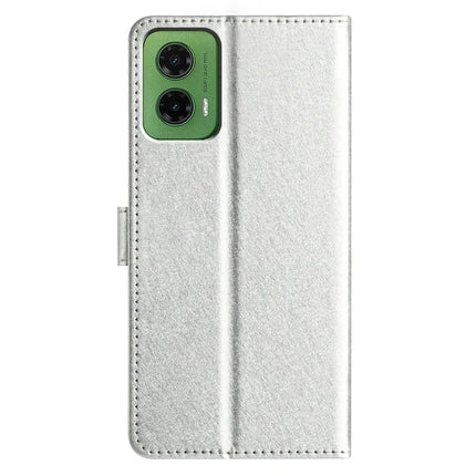 For Motorola Moto G35 5G Wallet Case Leather Folio Phone Cover Magnetic Clasp