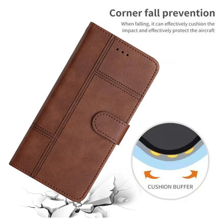 For Honor 200 Smart 5G  /  X7c 4G Case Line Imprinted PU Leather Wallet Phone Cover