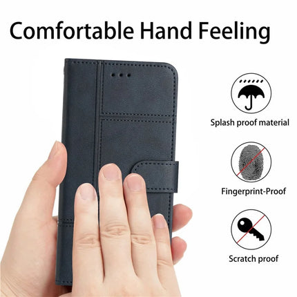 For Honor 200 Smart 5G  /  X7c 4G Case Line Imprinted PU Leather Wallet Phone Cover