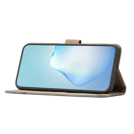 For OnePlus 13 Case Line Imprinted PU Leather Wallet Phone Cover