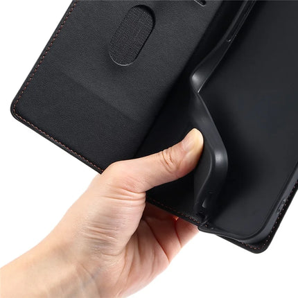 For Samsung Galaxy A06 Case Dots Imprinted PU Leather Flip Phone Cover with Card Slot, Strap