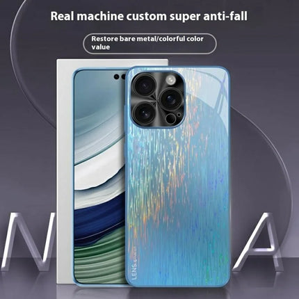 For iPhone 16 Pro Max Colorful Phone Case Ultra Slim Dropproof Hard PC Back Cover