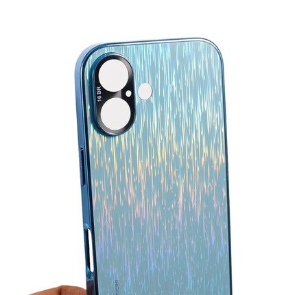 For iPhone 16 Plus Colorful Phone Case Ultra Slim Dropproof Hard PC Back Cover