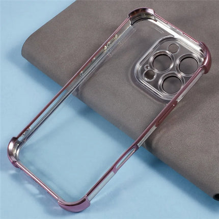 For iPhone 16 Pro Case Reinforced Corners TPU Clear Back Cover