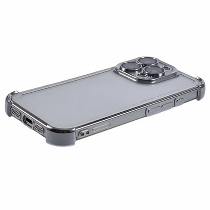 For iPhone 16 Pro Case Reinforced Corners TPU Clear Back Cover