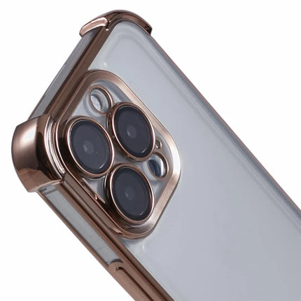 For iPhone 16 Pro Case Reinforced Corners TPU Clear Back Cover