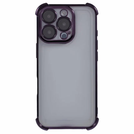 For iPhone 16 Pro Case Reinforced Corners TPU Clear Back Cover
