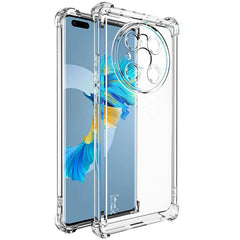 IMAK UX-4 Series for Huawei Mate 40 Pro 5G Clear Phone Case Four Corner Shockproof TPU Back Cover