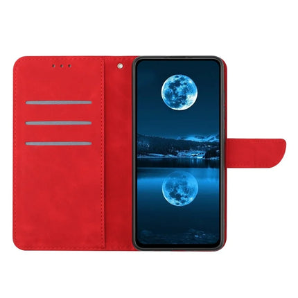 HT05 For Honor Magic7 Lite 5G / X9c 5G / X60 Pro 5G Case Leather Imprinted Lines Phone Cover with Card Holder