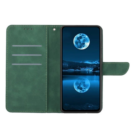 HT05 For Honor Magic7 Lite 5G / X9c 5G / X60 Pro 5G Case Leather Imprinted Lines Phone Cover with Card Holder