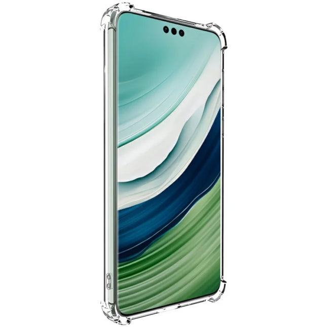 IMAK UX-4 Series Clear Phone Case for Huawei Mate 60 Pro+  /  Mate 60 Pro Four Corner Shockproof TPU Back Cover